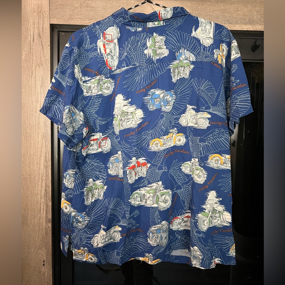 Harley‎ Davidson Button Down Shirt - image 3